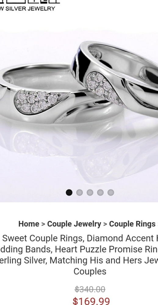 Couples Ring Set - Picture 7 of 7